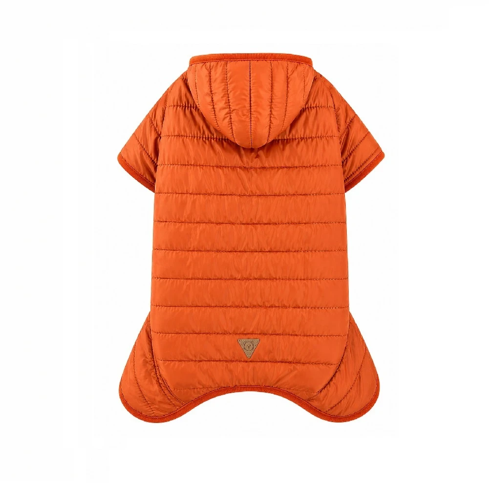 Enterizo impermeable con forro peluche camello