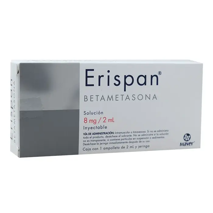 BETAMETASONA SOL. INYECTABLE 8mg/2ml 