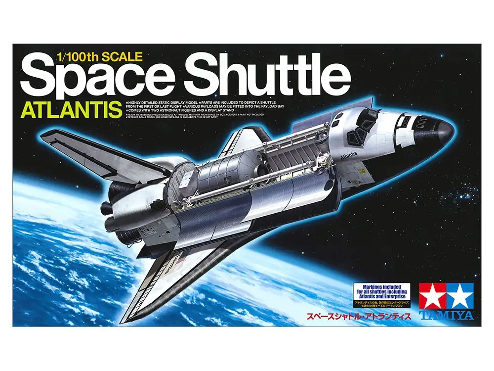 1/100 TAMIYA SPACE SHUTTLE ATLANTIS