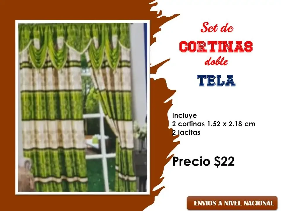 Set de cortinas  3