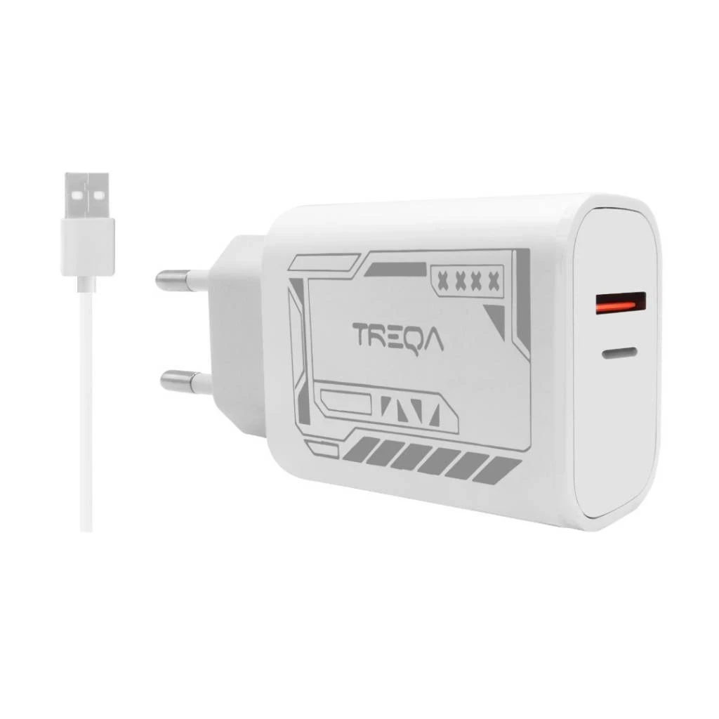 Cargador USB & Tipo C + Cable Tipo C 65W / 𝙏𝙍𝙀𝙌𝘼