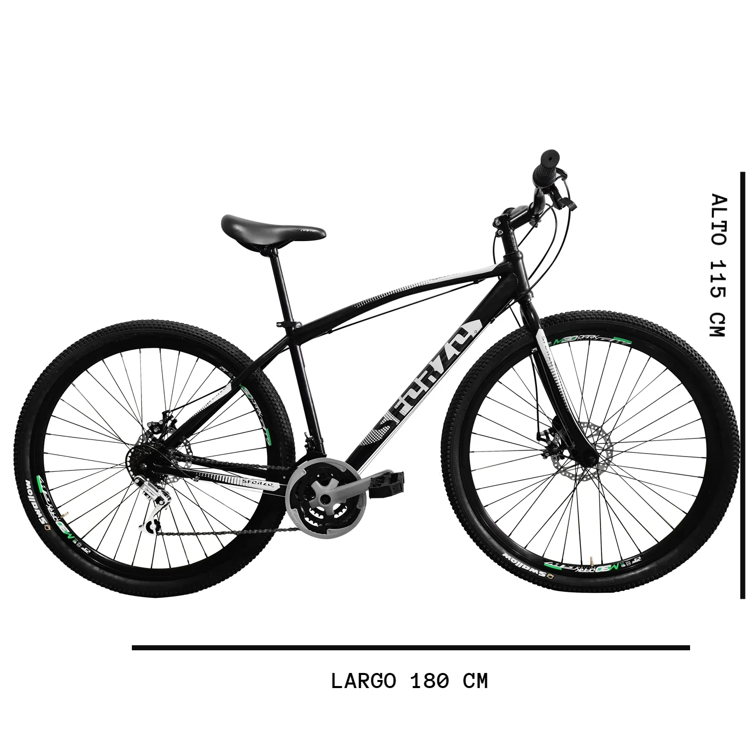 Bicicleta Sforzo Rin29 18 cambios  2