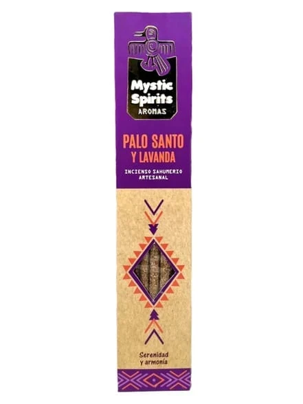 Incienso Natural Palo Santo y Lavanda Mystic Spirits