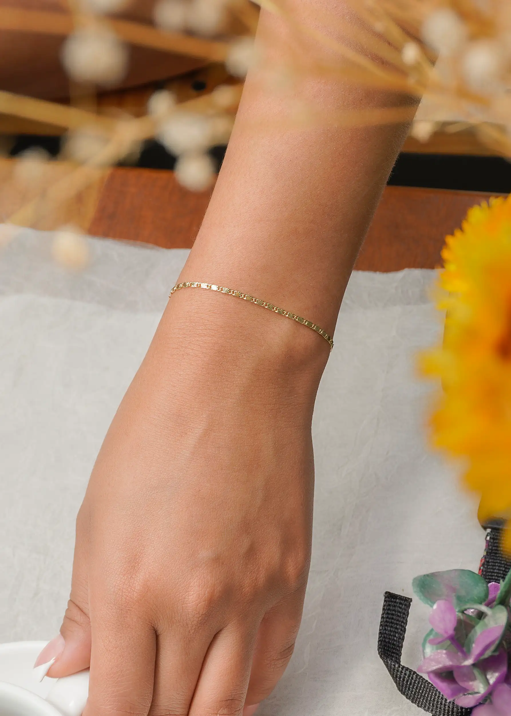Pulsera Destellos 19.5cms Extensor  4