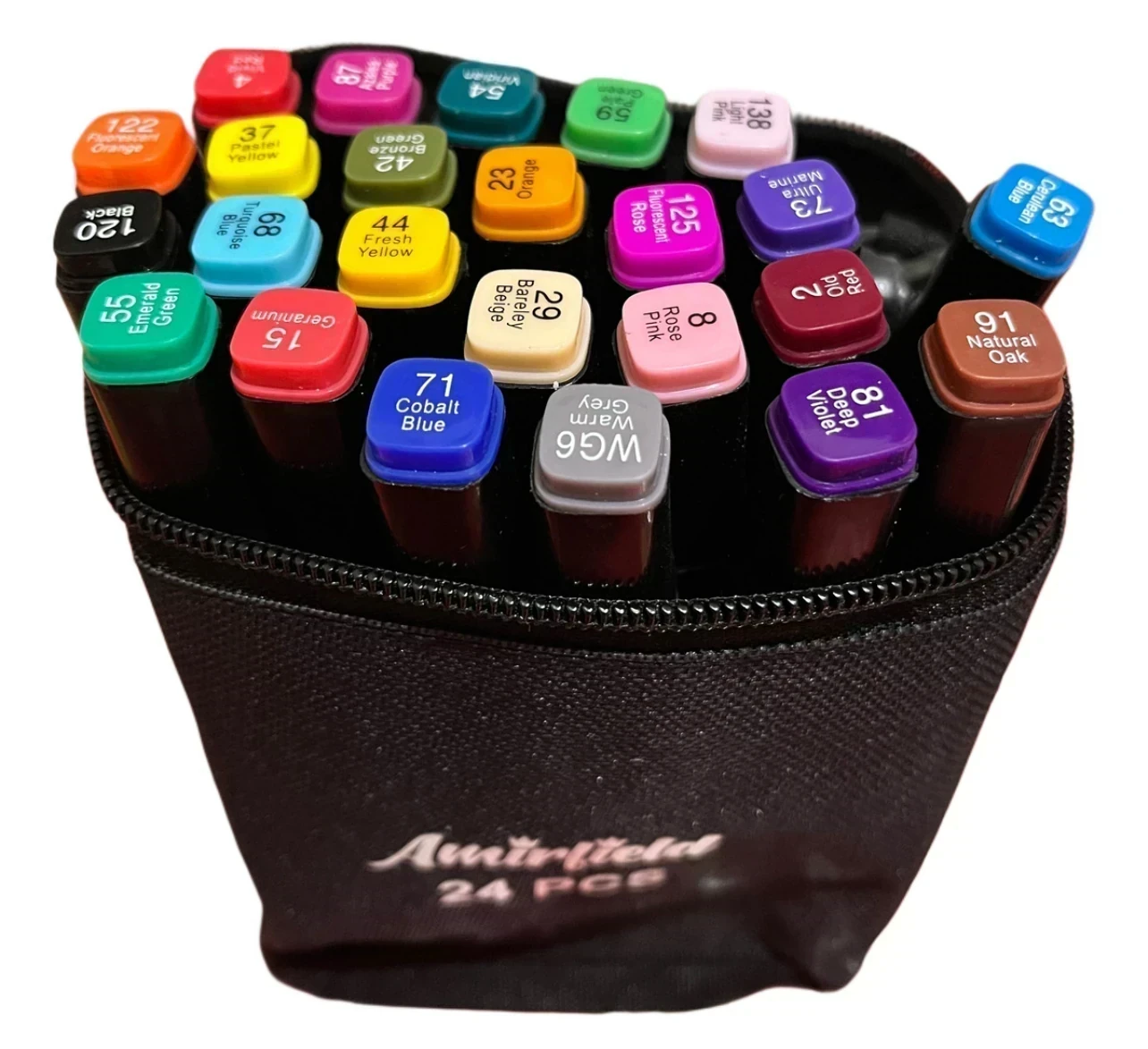 ESTUCHE DE 24 FIBRONES AMORFIELD