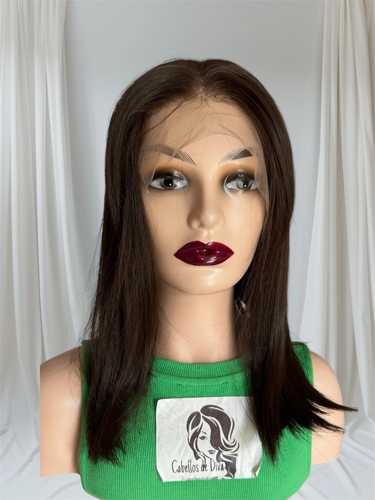 Peluca Semi de 14, frontal 13x4 4