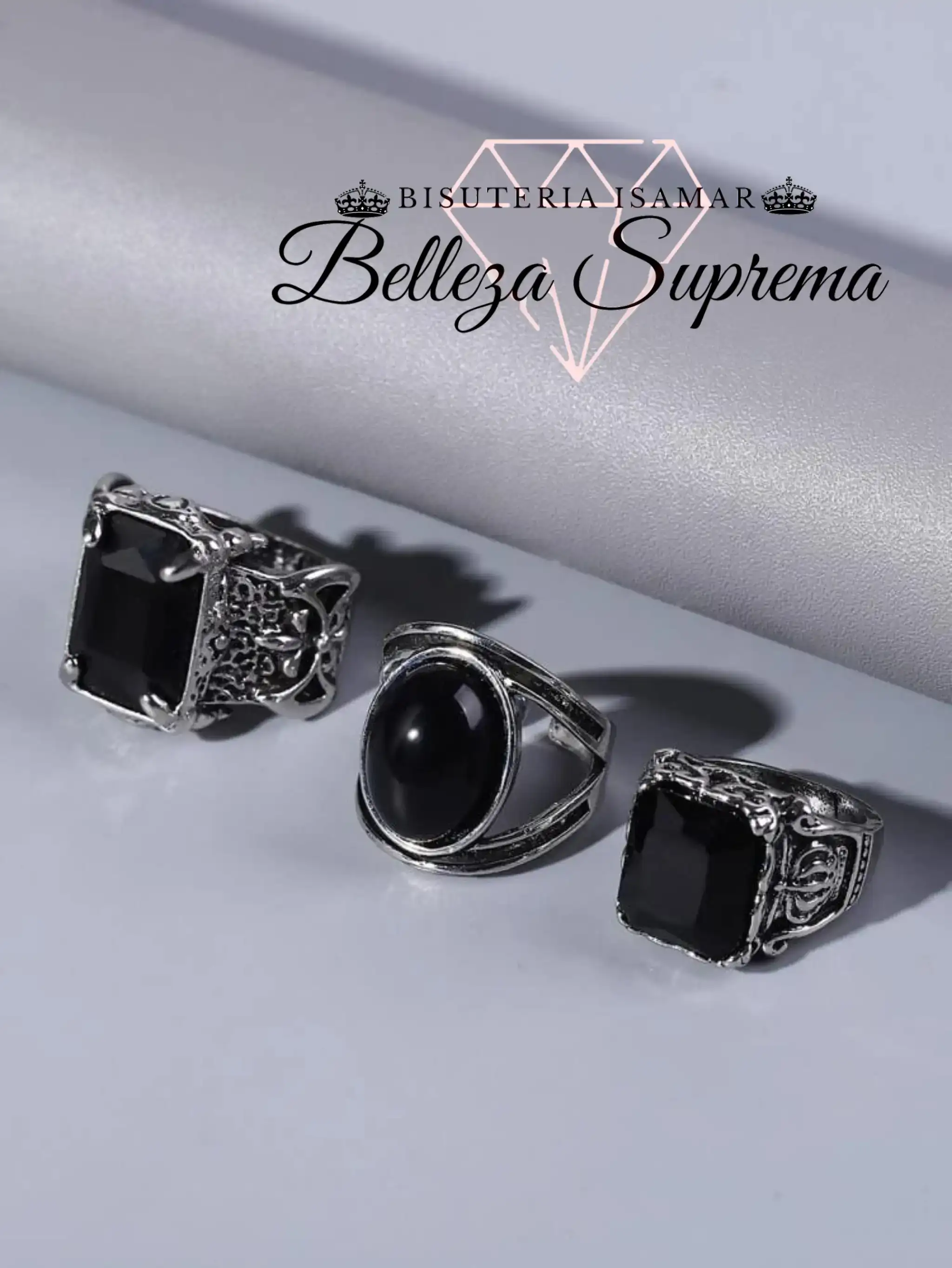 ANILLOS DE HOMBRE EN PLATA QUEMADA  4