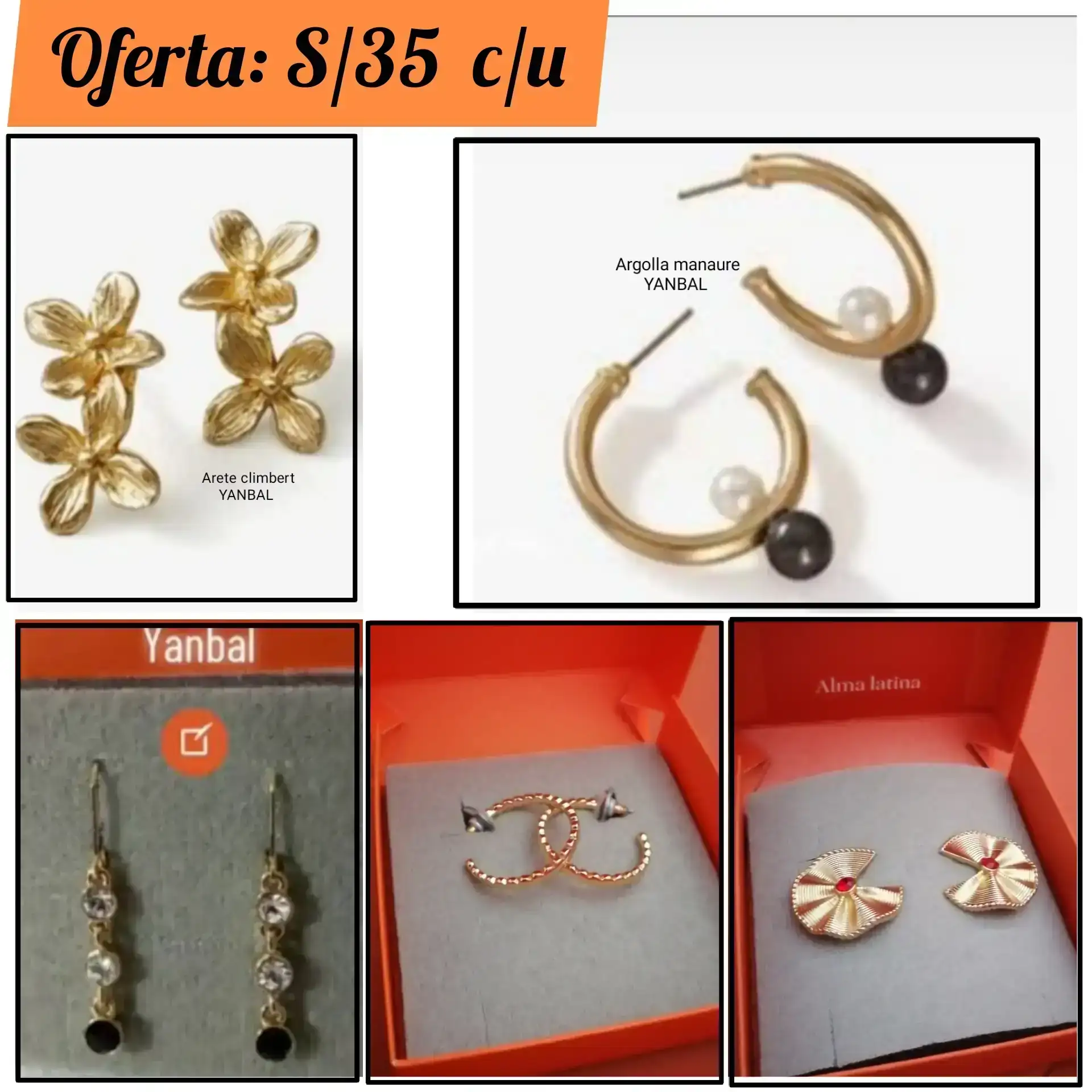 ARETES YANBAL