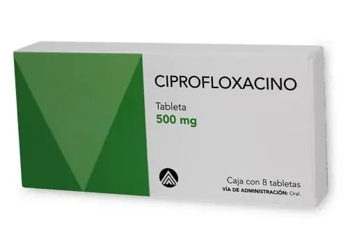 Ciprofloxacino 500 mg 