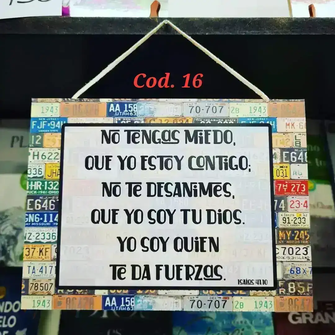 Cuadro simple chico. 16