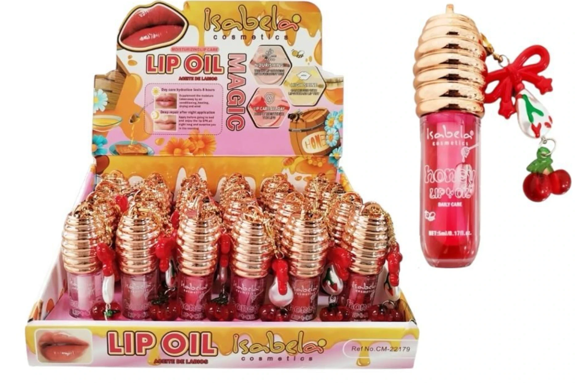 isabella lip oil llavero cm-22179