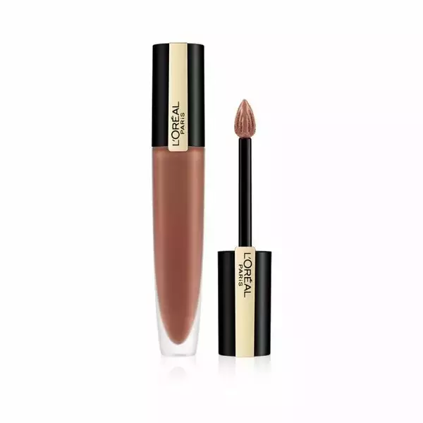 Labial Rouge Signature de larga duración- mate, ultraligero, ultracómodo, color de pigmento alto, aplicador para formas y líneas precisas de los labios 2