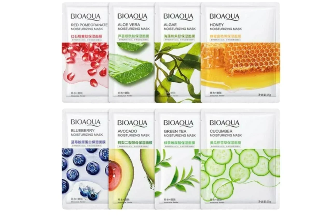 bioaqua mascarilla facial en velo