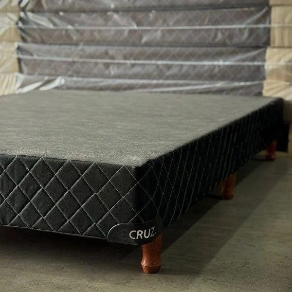 BASE CRUZ REFORZADA TELA MICROFIBRA ALTA DURABILIDAD 140 X 190