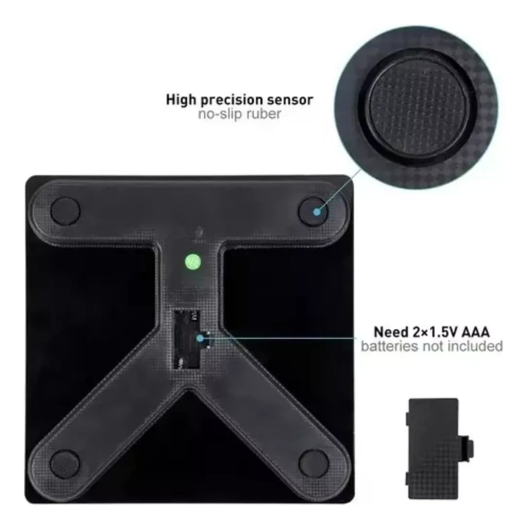 Pesa Digital De Baño App Inteligente Bluetooth  6