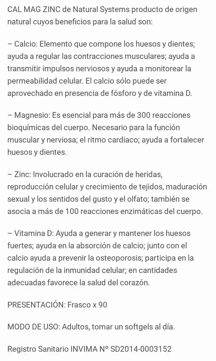 Cal-Mag-Zinc 2