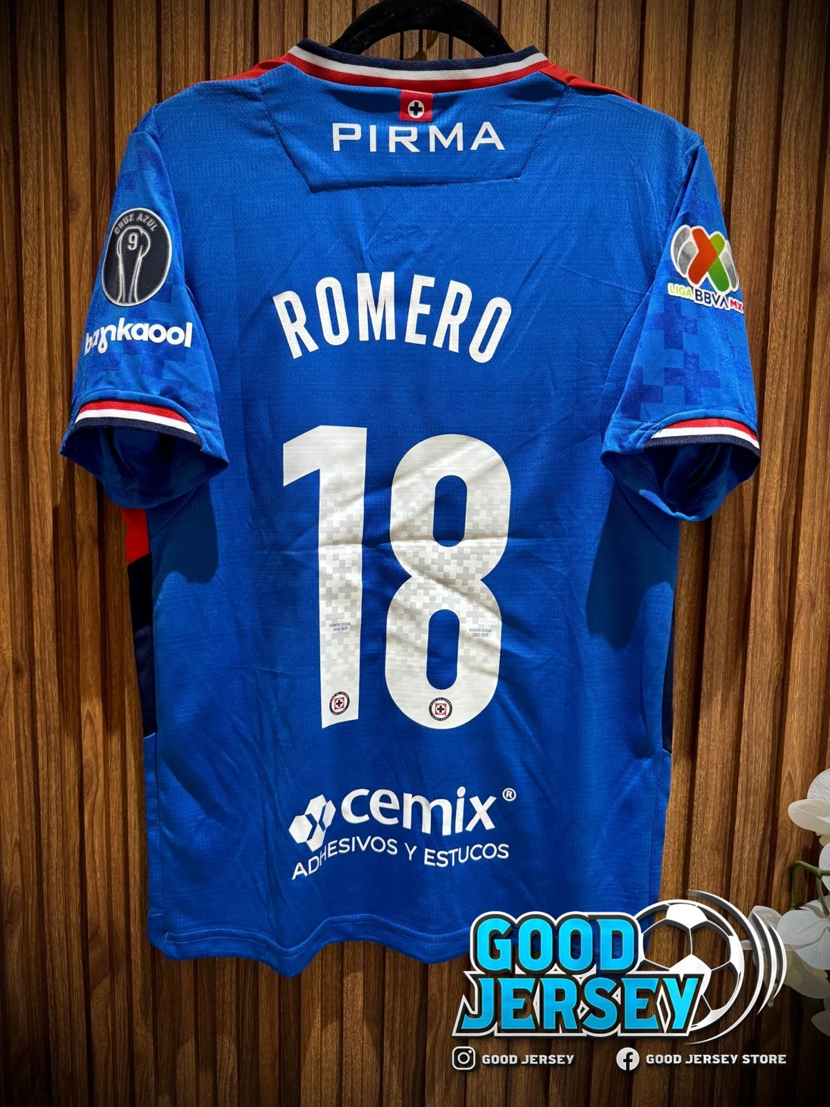 Jersey Cruz Azul Local 2