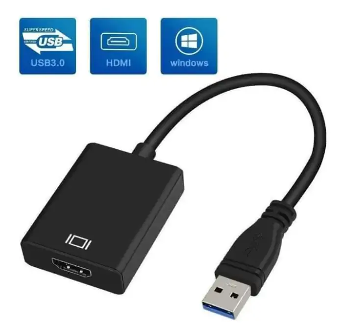 CABLE USB A HDMI