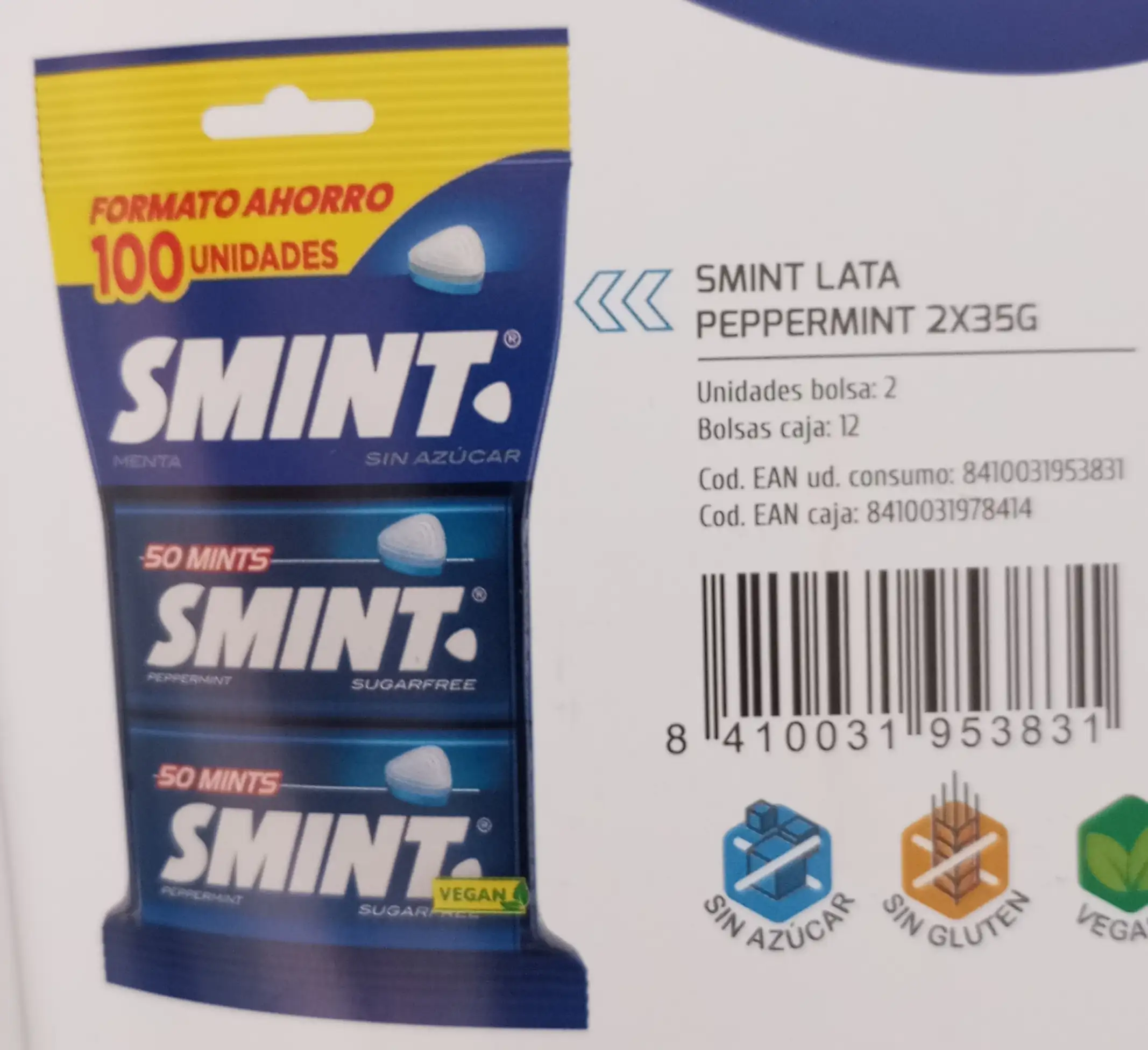 SMINT LATA TIN PEPPERMINT 2