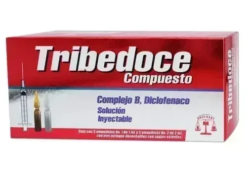 Tribedoce Compuesto (complejo B diclofenaco)