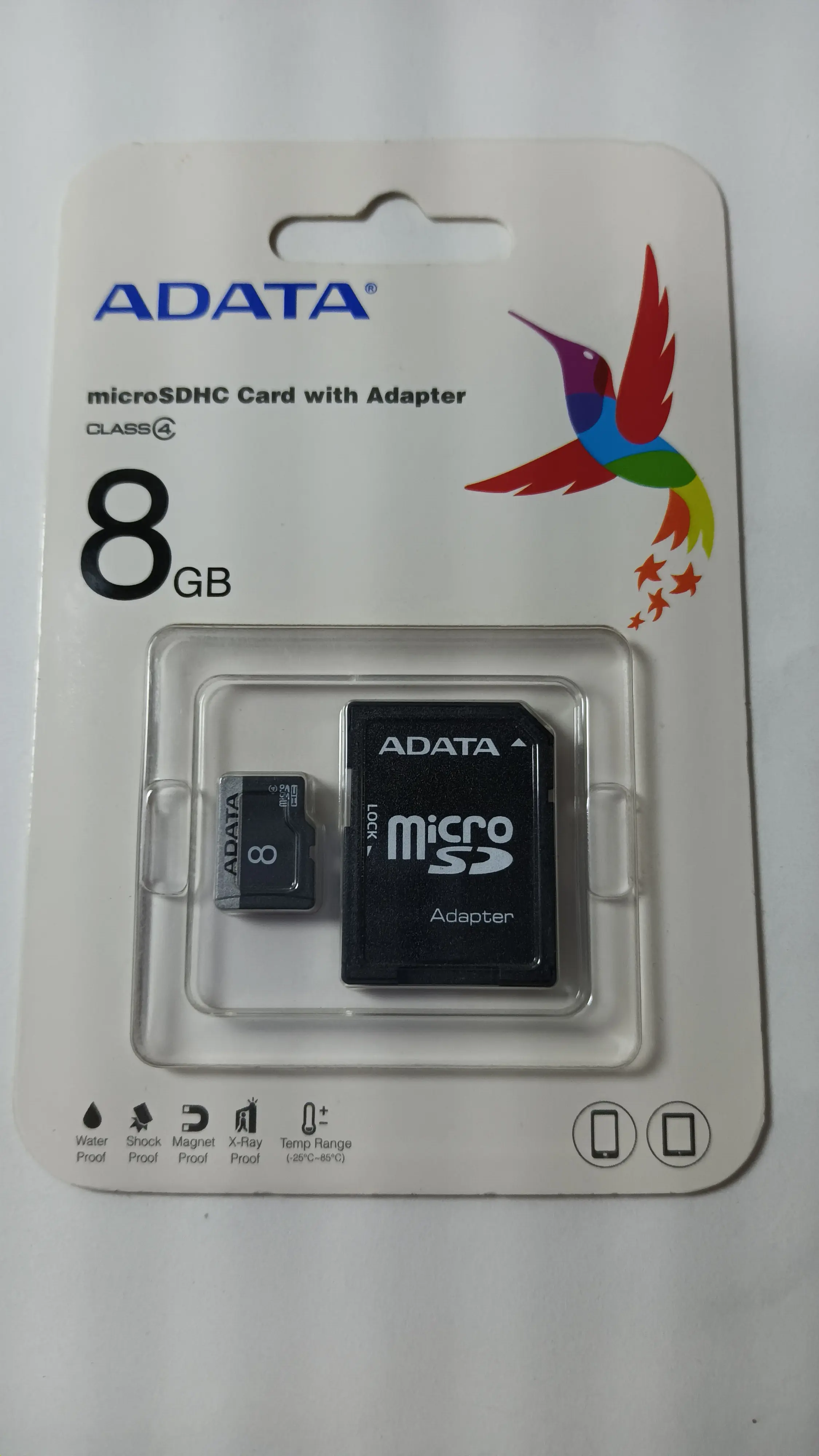 MEMORIA ADATA MICRO SD 8GB CL4