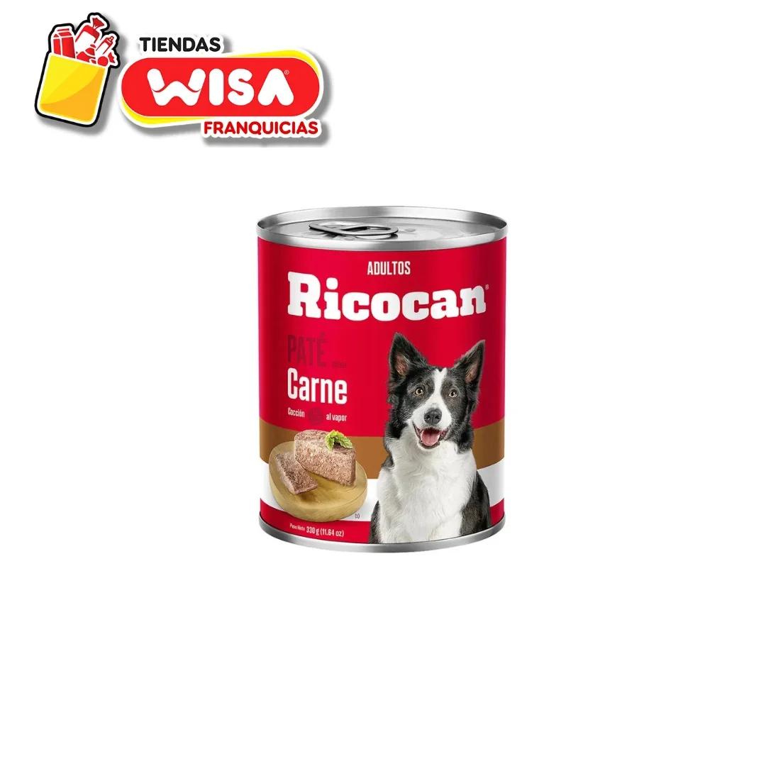 Ricocan Adultos Paté Carne 330 G