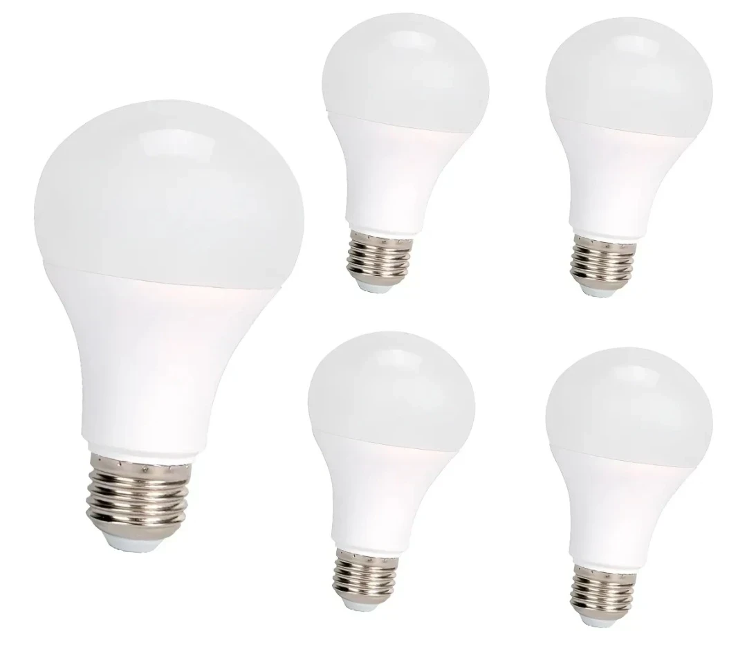 Ampolletas Led 12w, Pack X5, E27 6000k Luz Fría