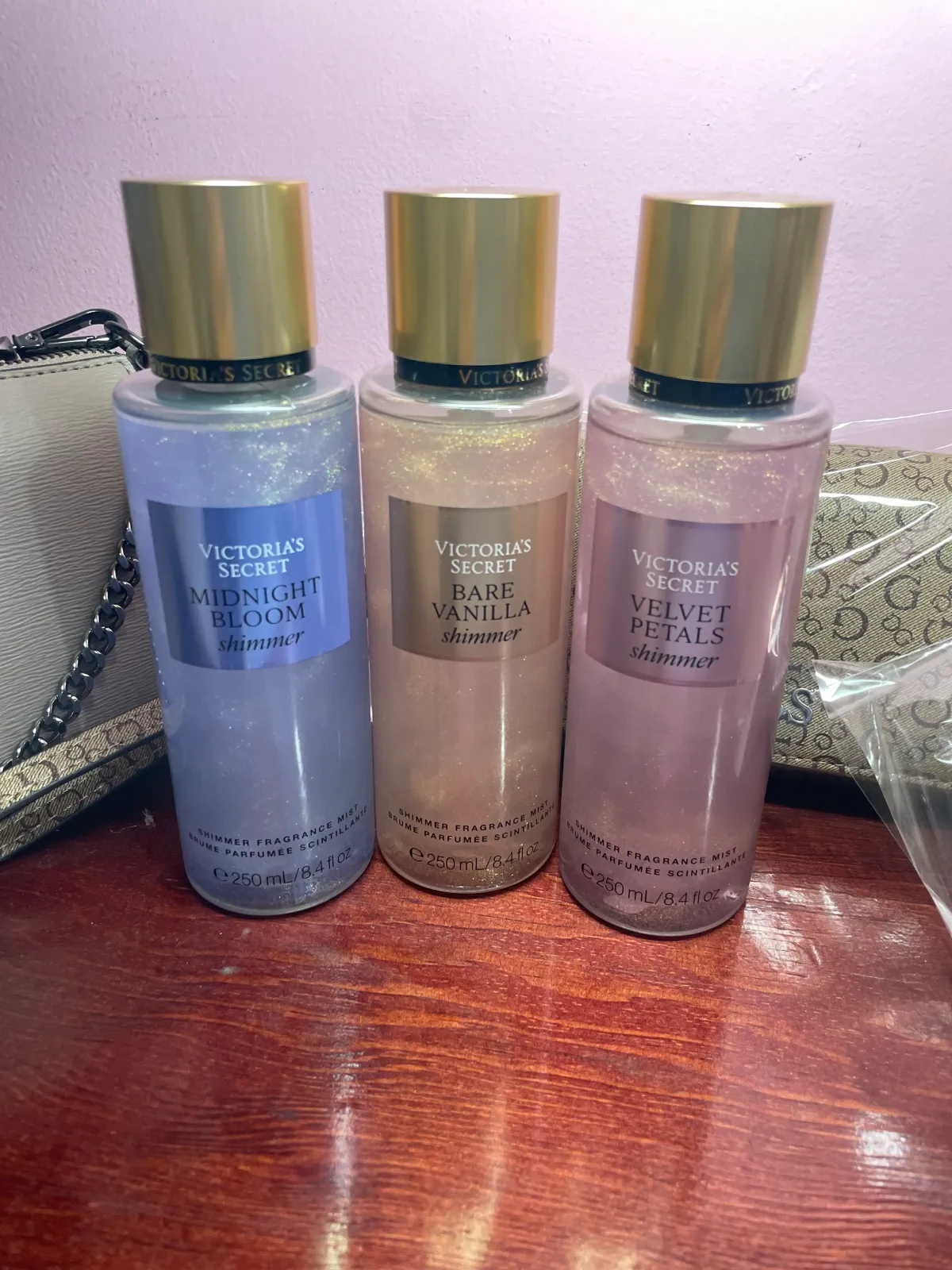 Loccion con shimmer victoria secret 2