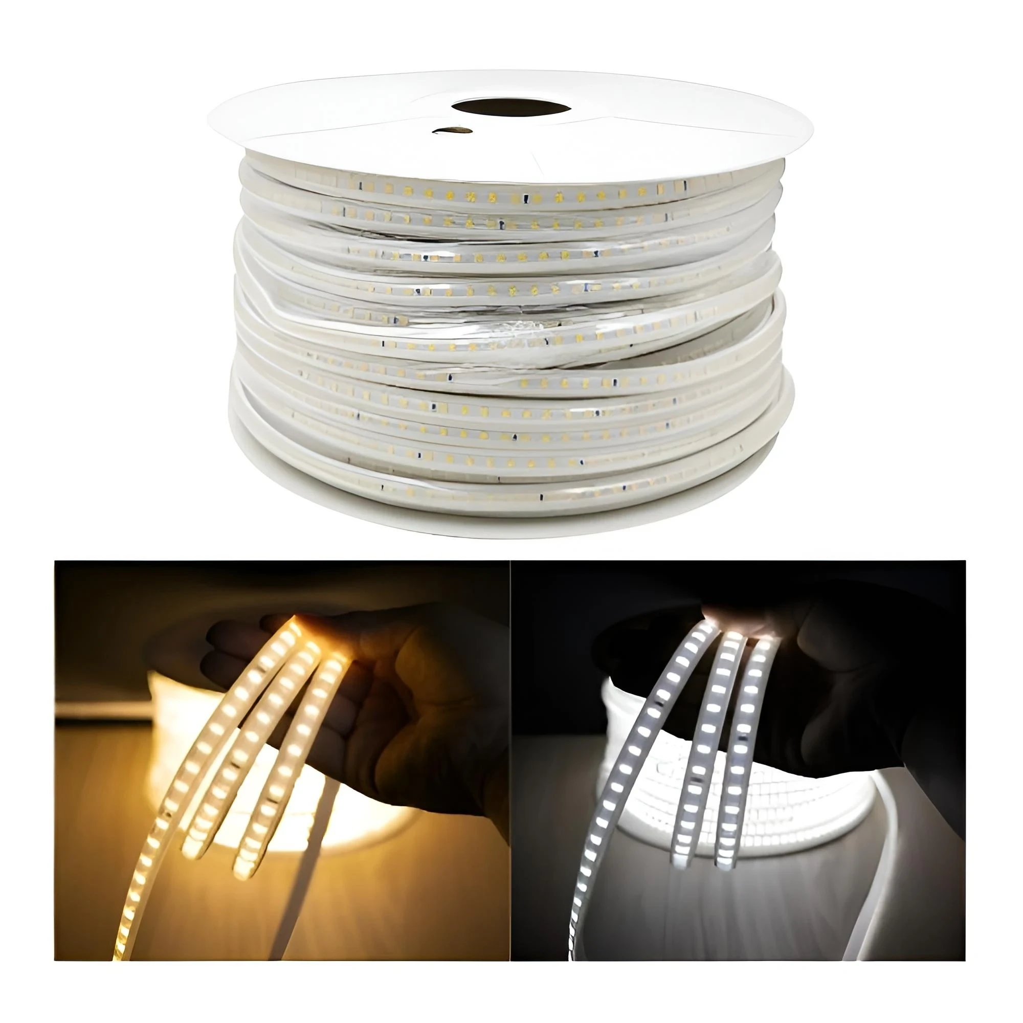 MANGUERA LED 2835 10W/M 120L/M IP65 100MTS