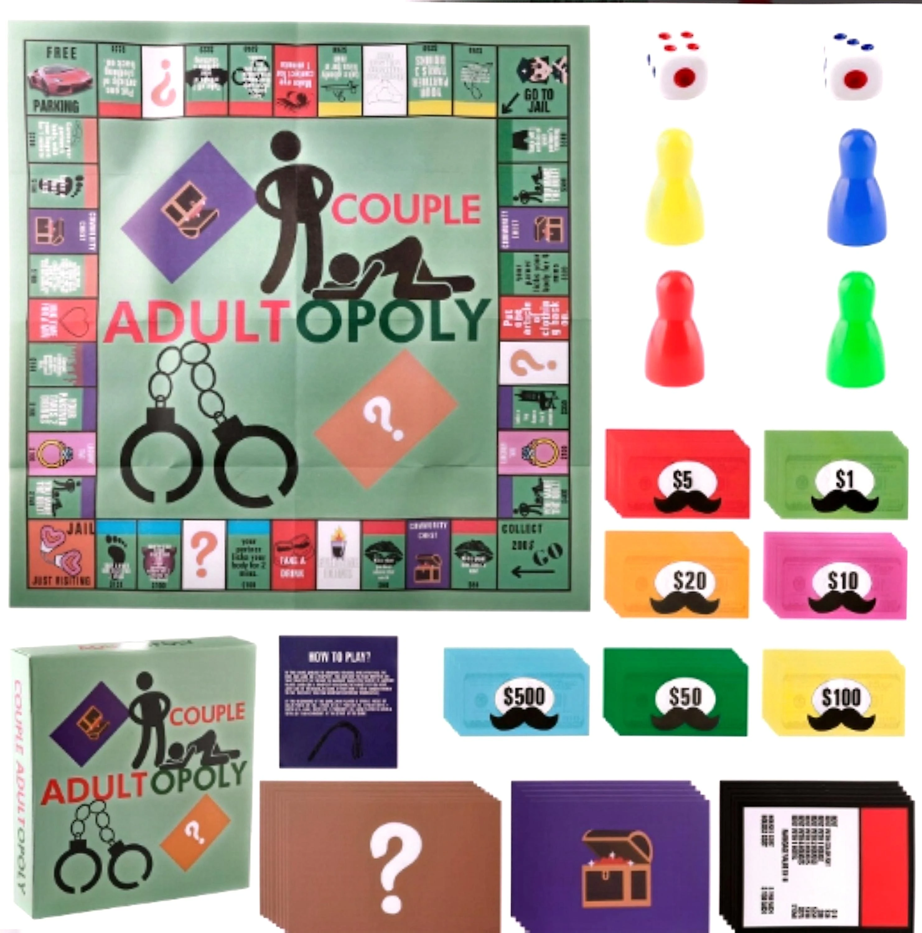 Adultopoly juego de mesa 2