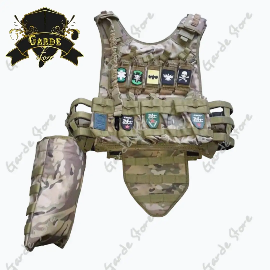 Chaleco airsoft multicam