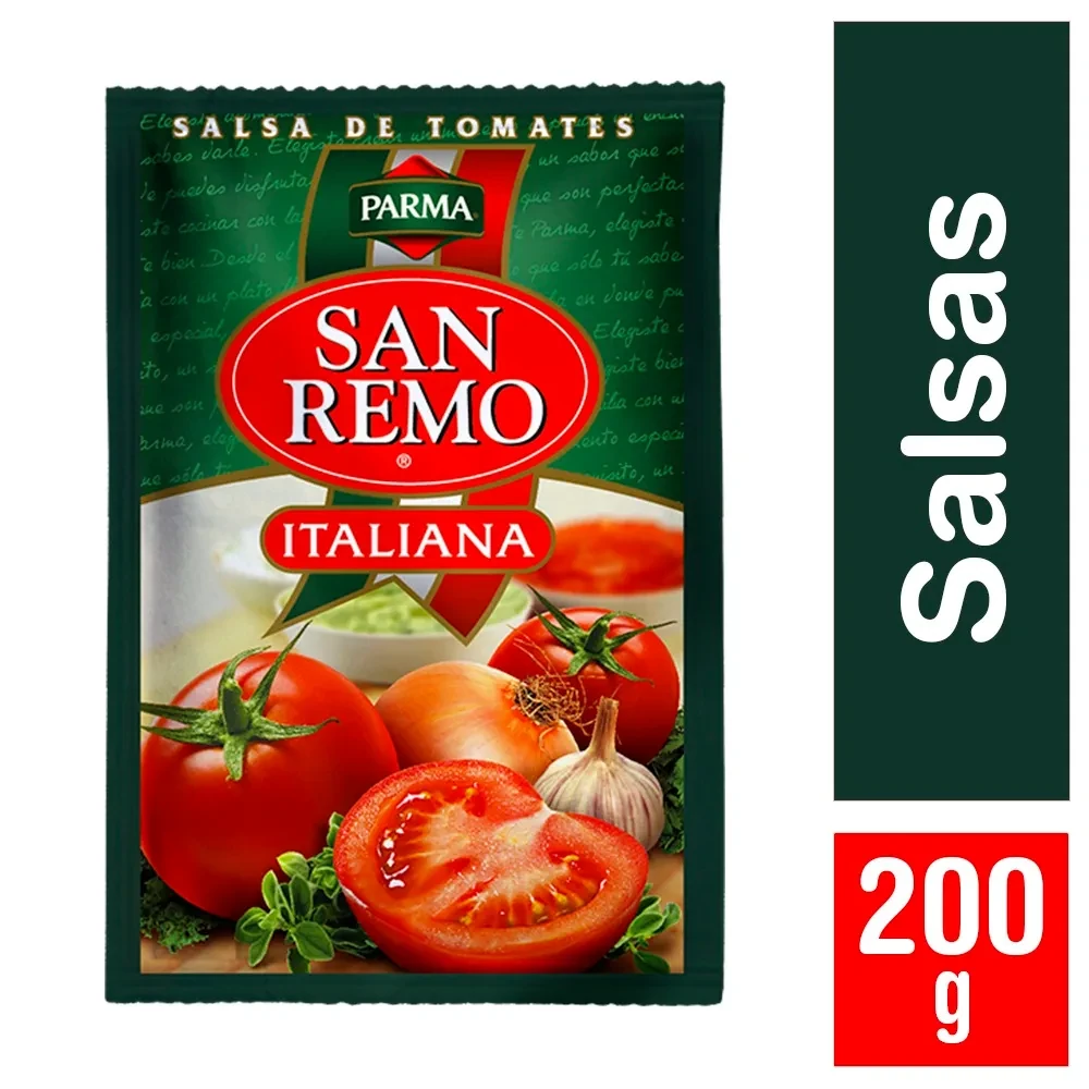 Salsa de tomate italiana sache... 400g 