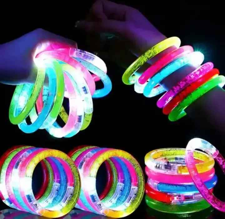 Pulsera luminosa acrilica  3