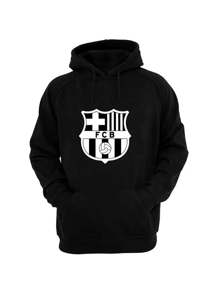 POLERA CON CAPUCHA DE BARCELONA
