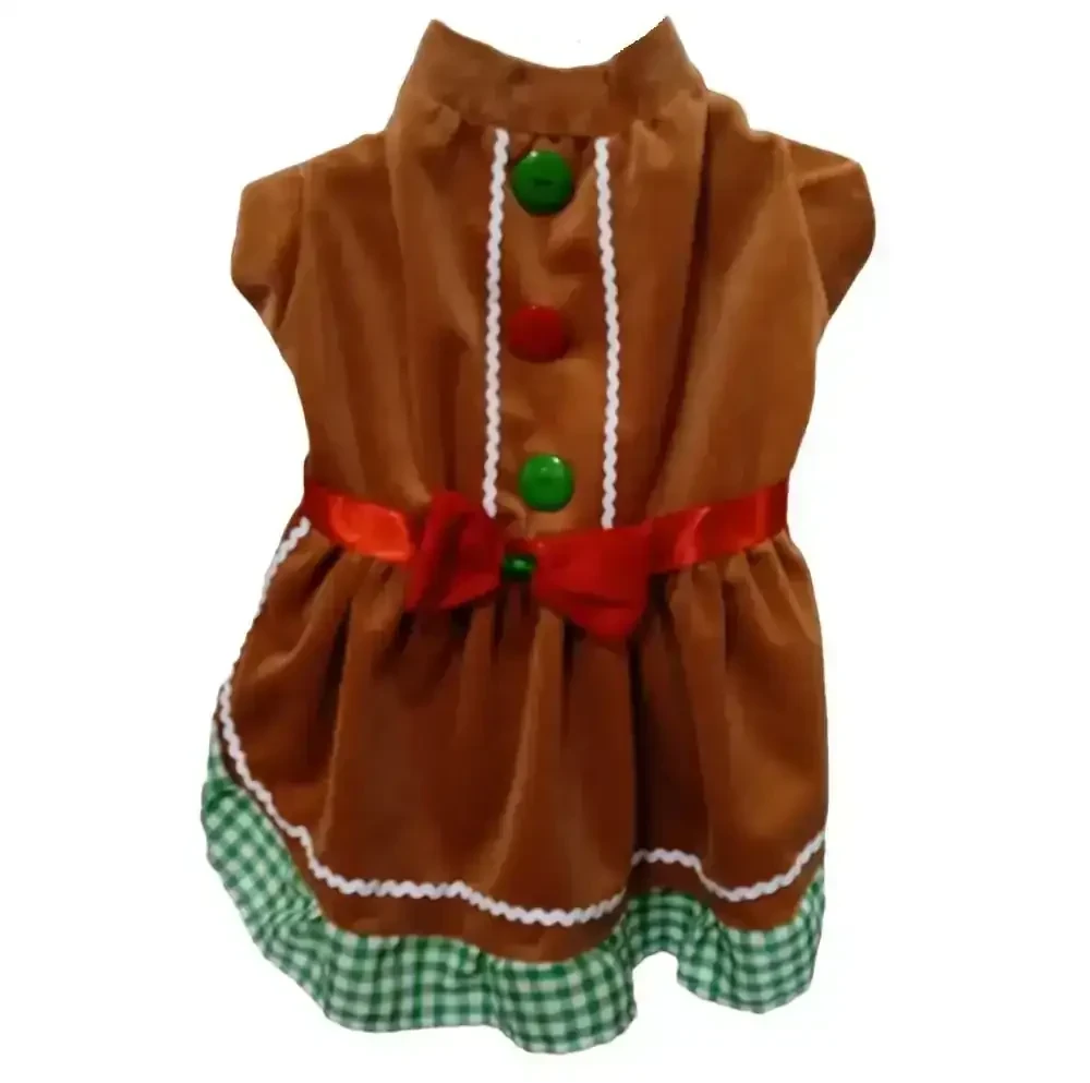 Vestido navideño Galleta de jengibre