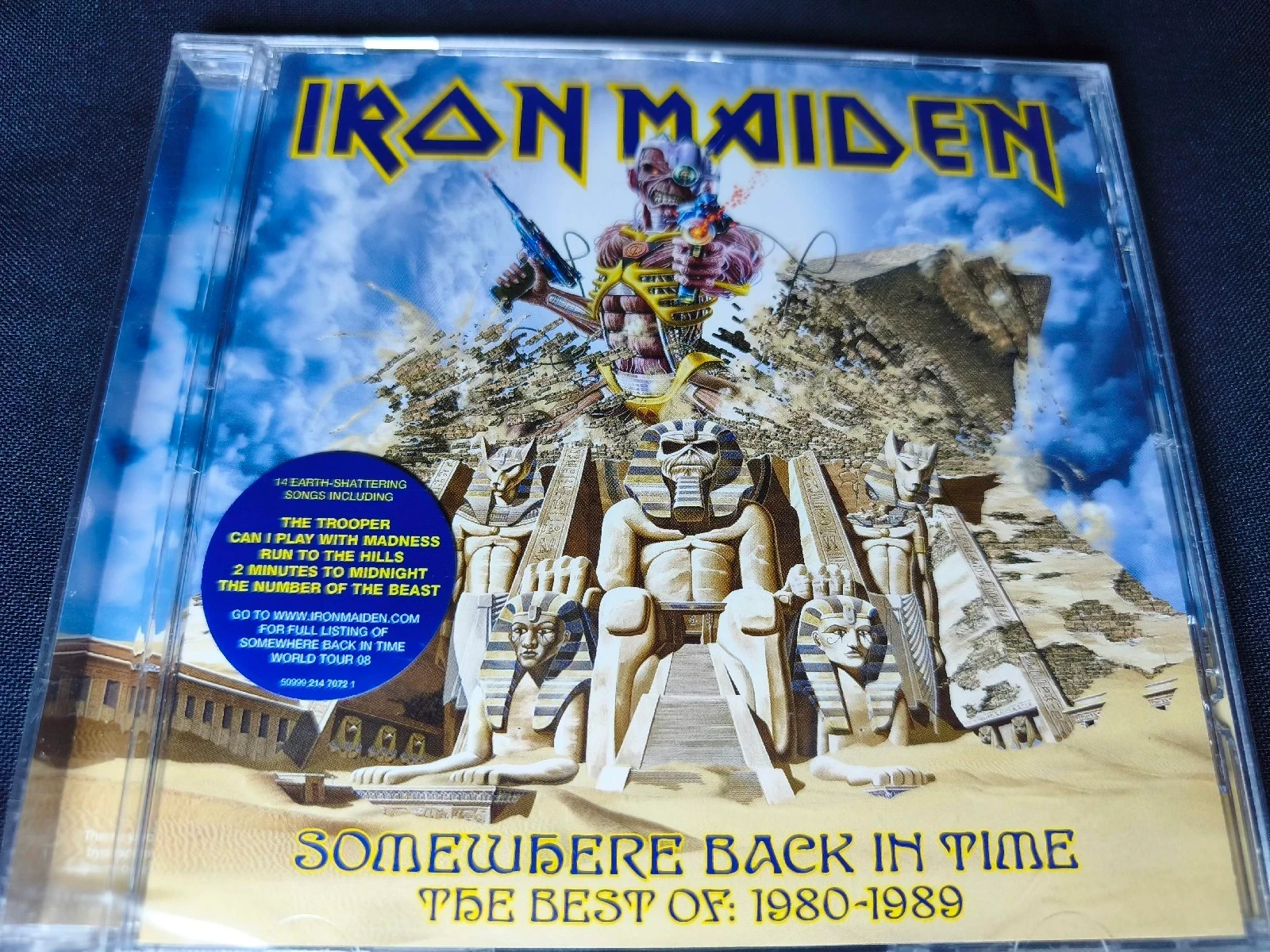 Iron Maiden - Somewhere Back In Time (The Best Of 1980-1989)(EU.)