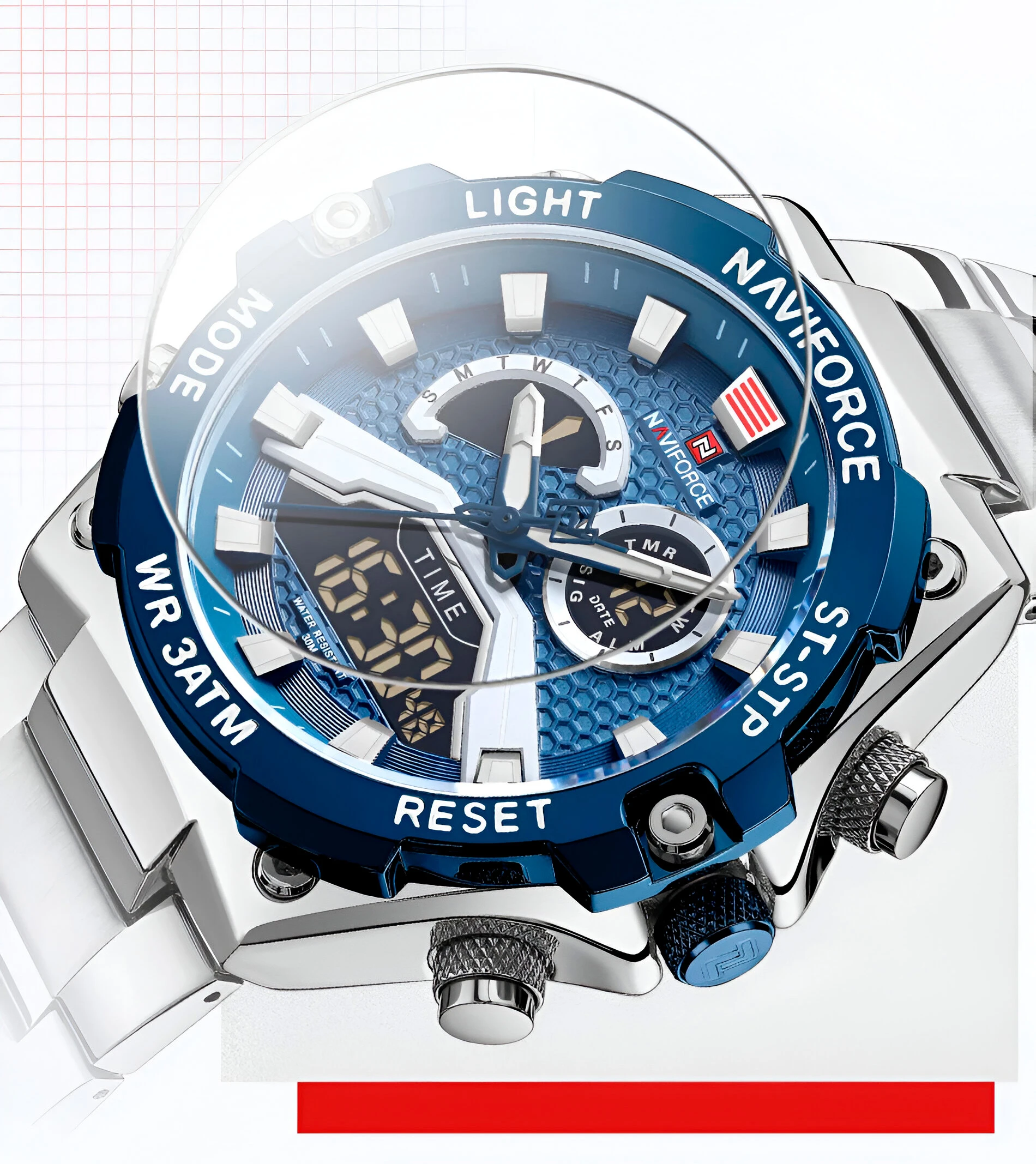 Reloj Naviforce Casual Nf9207 Crono hombre 3