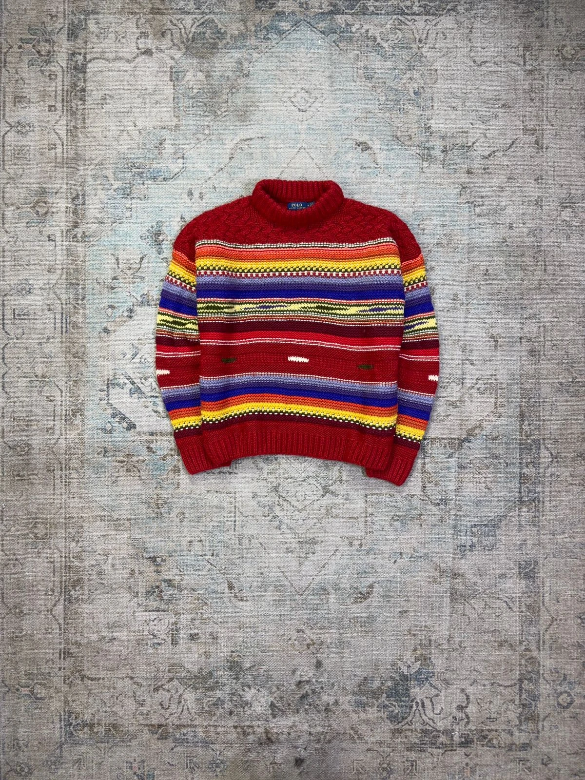 POLO RALPH LAUREN SOUTHWESTERN WOOL-ALPACA SWEATER 2