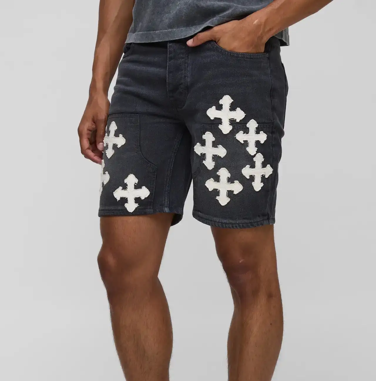  Carpenter Denim Shorts- Size 34/36 2