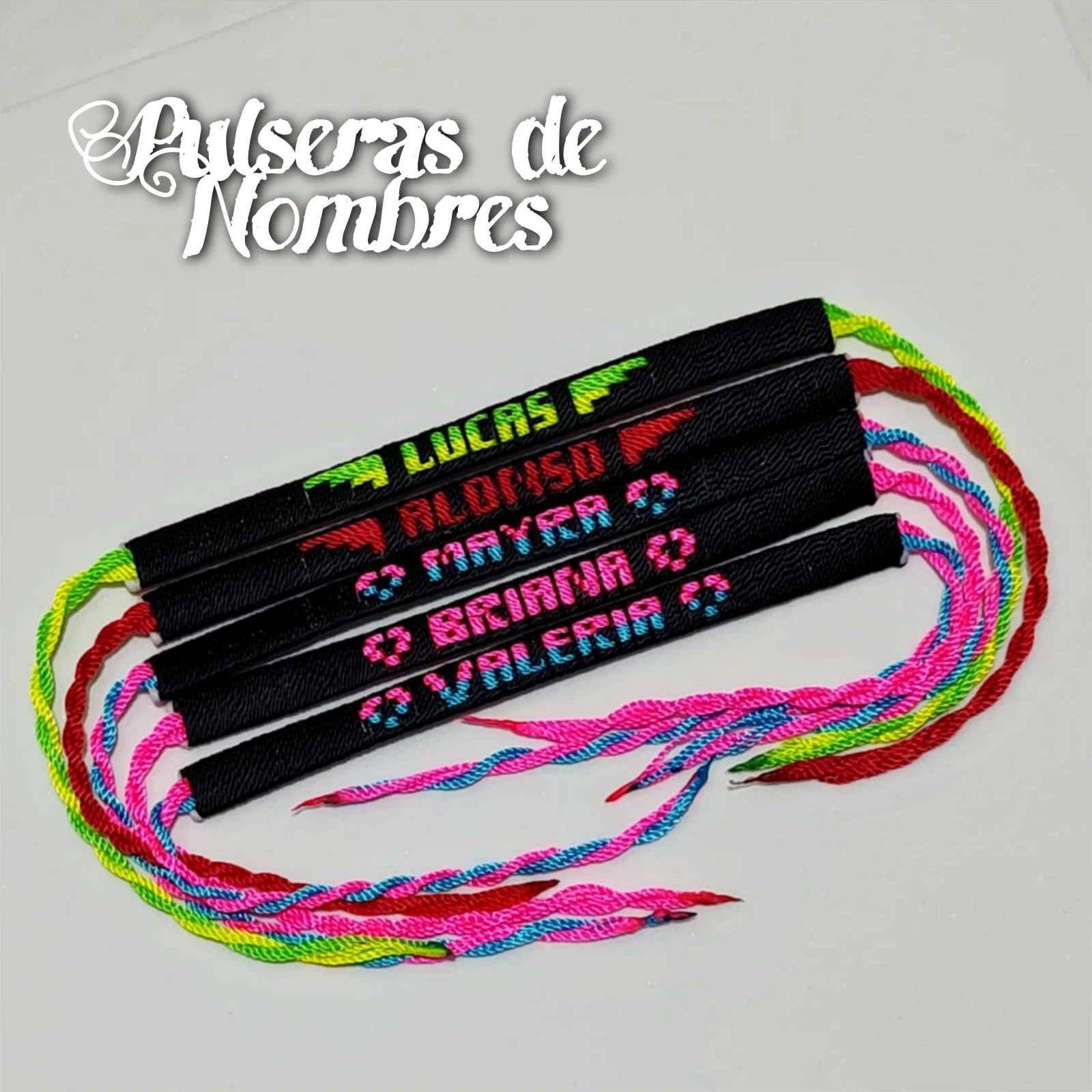 Pulsera de Nombre Personalizada