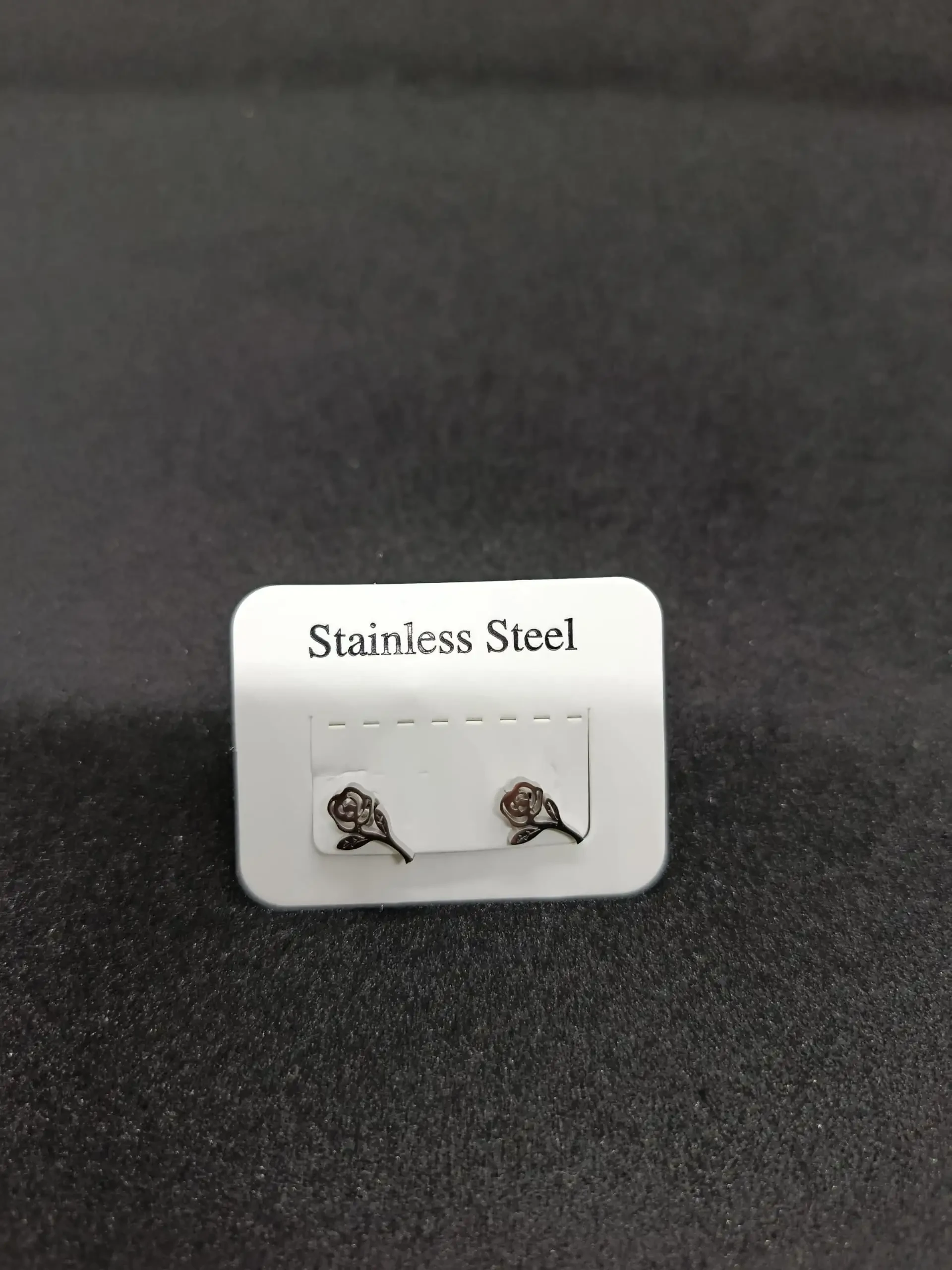 Zarcillos minimalistas/ Acero inoxidable 