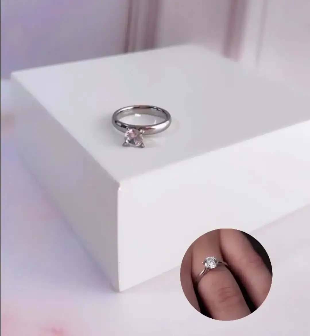 Anillo solitario 