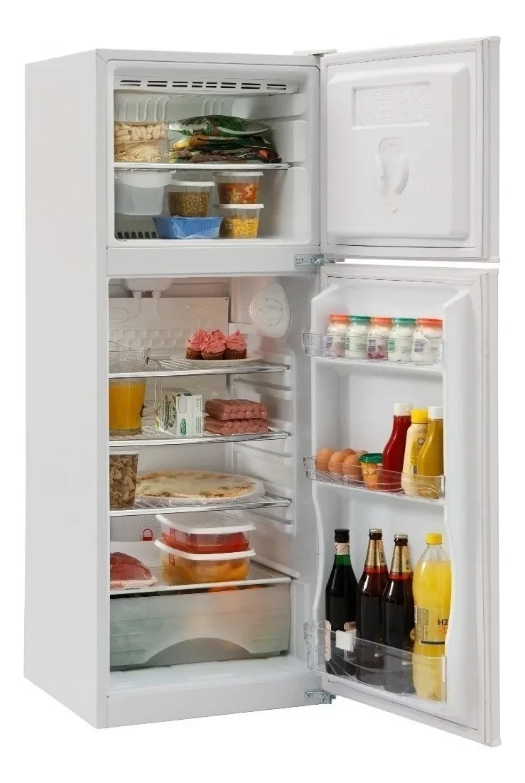 Heladera Briket Bk2f 1610 Blanca 300 Lts Clase A C/ Freezer Color Blanco Estante De Vidrio 2