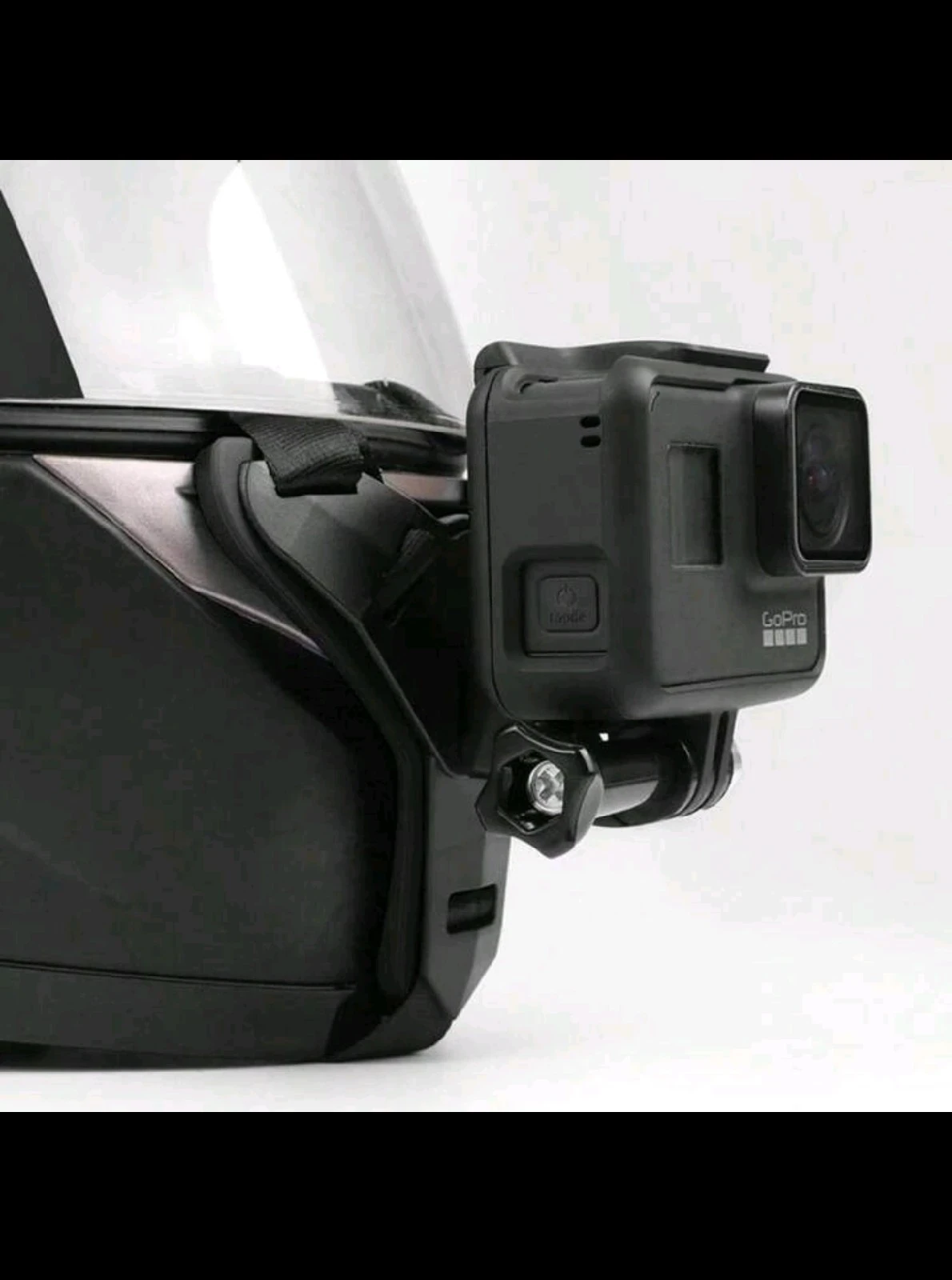 Soporte Montura de Mentón para Casco de Moto con Clip para Celular 3