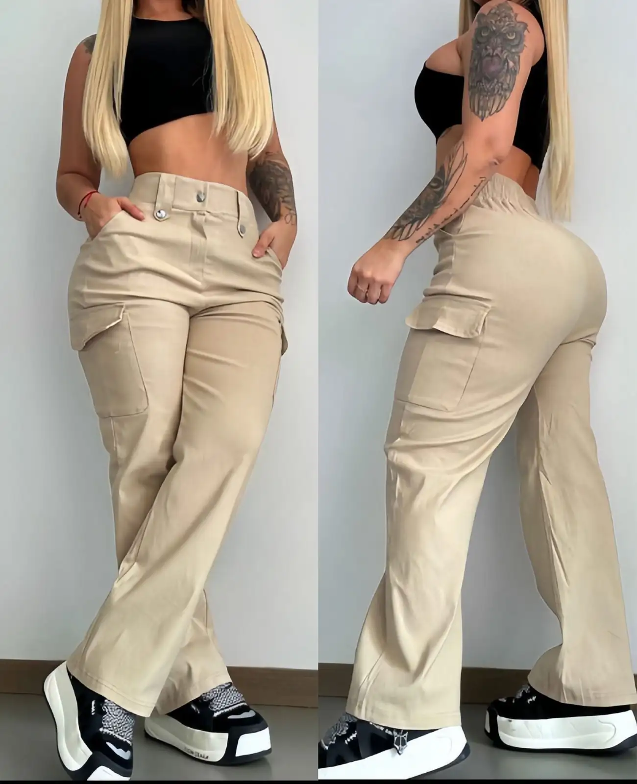 🥰Divino pantalón tipo cargo ✨nueva colección 👖🛍️❤️ 2