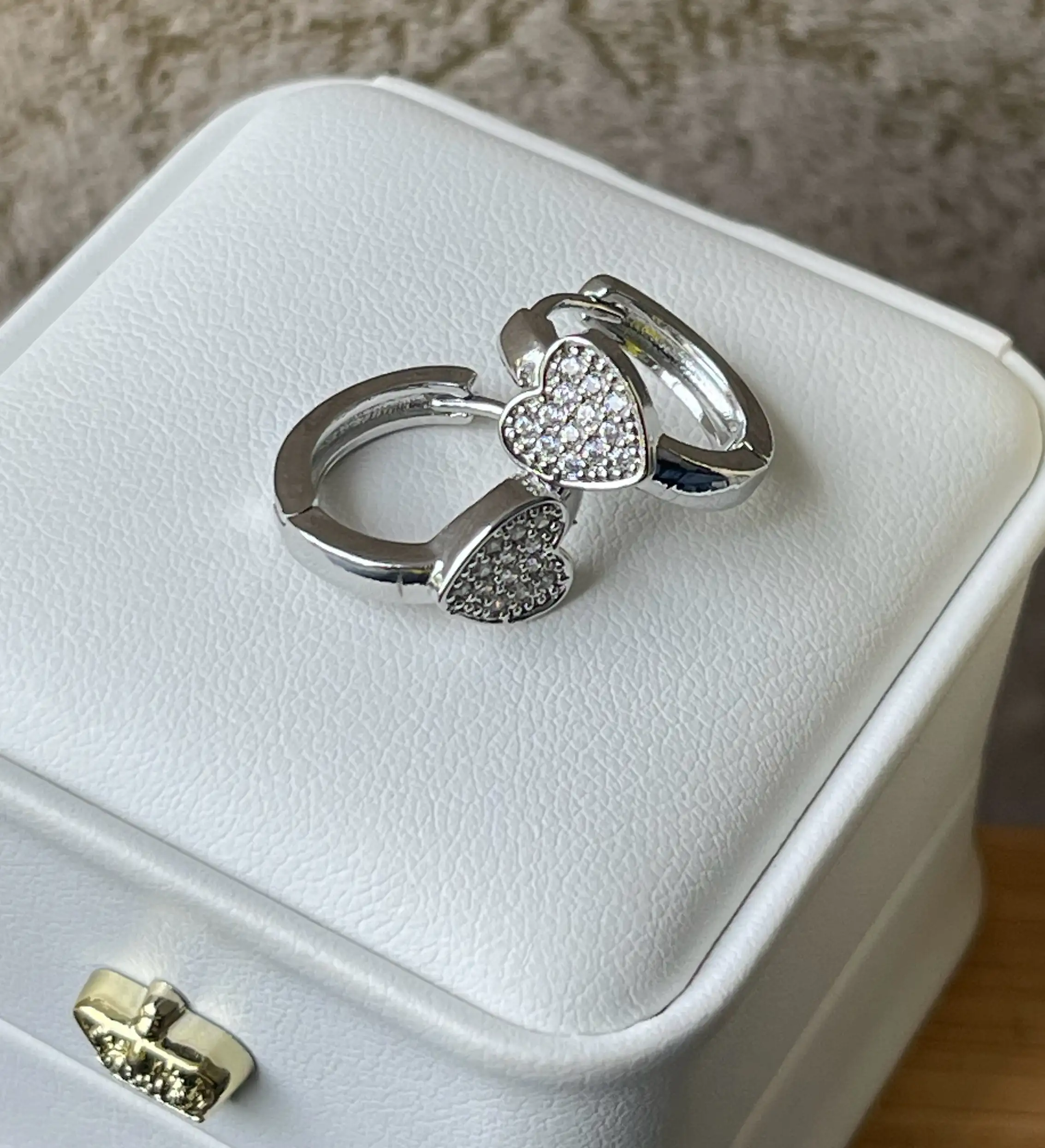 HOOPS CORAZON SILVER