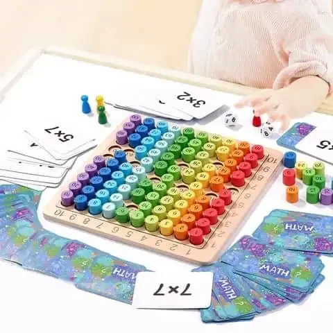Juego multiplicacion montessori 2
