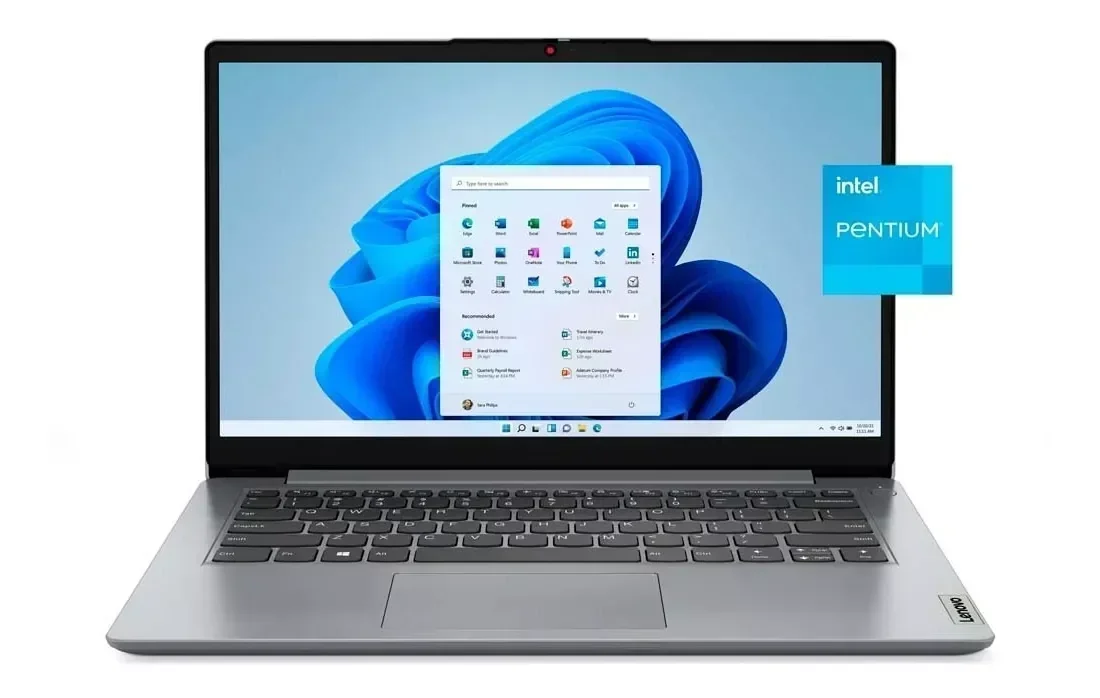 Notebook Lenovo Intel Pentium Silver N5030 4gb Ram 128gb Emmc Windows 11 Intel Uhd 605 14'' (82v6001dus) 3