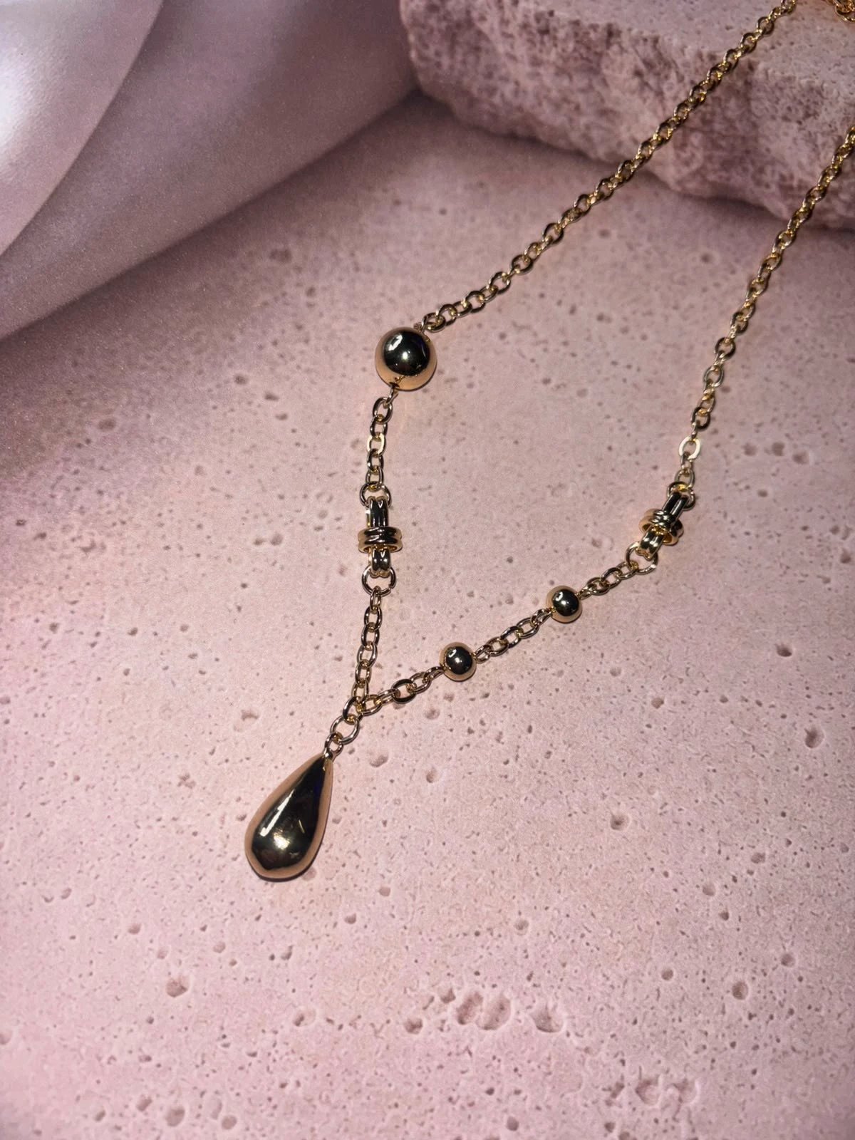 collar oro doble laminado 
