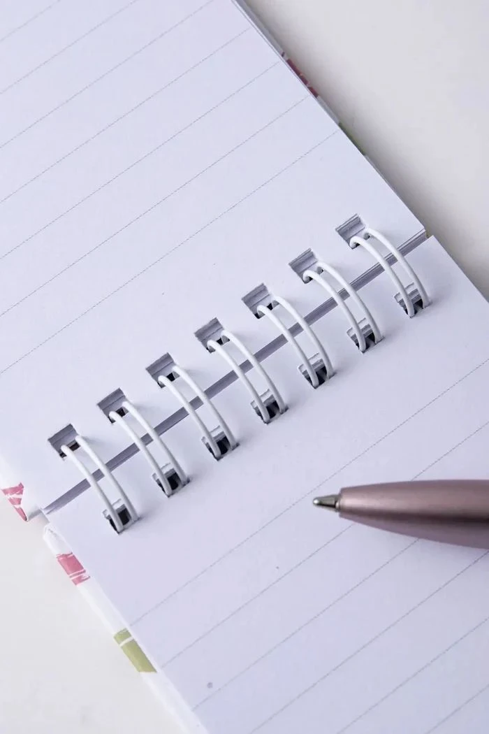Libreta larga con lapicero Amor 3